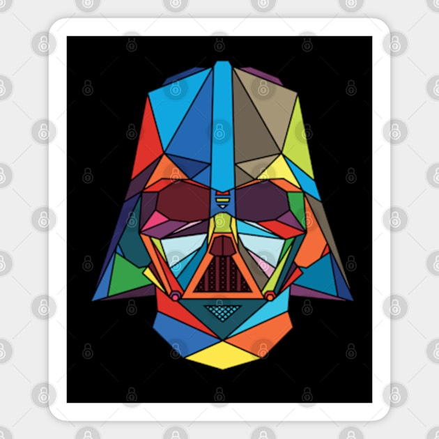 Darth Vader x Sith Geometric Magnet by muckychris